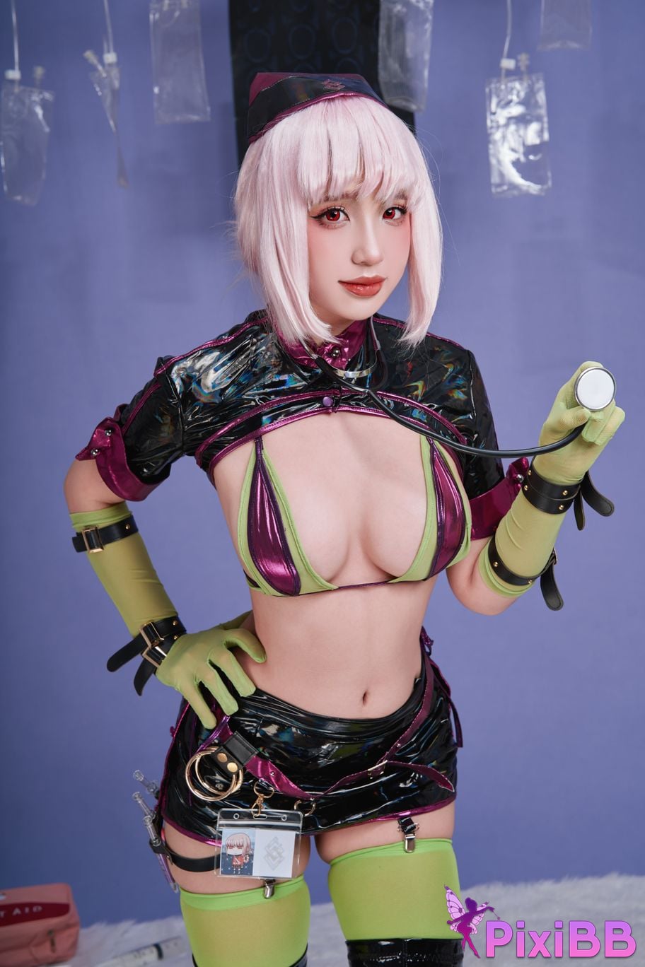 Cosplay PuyPuy Nightingale Halloween PixiBB.COM 005