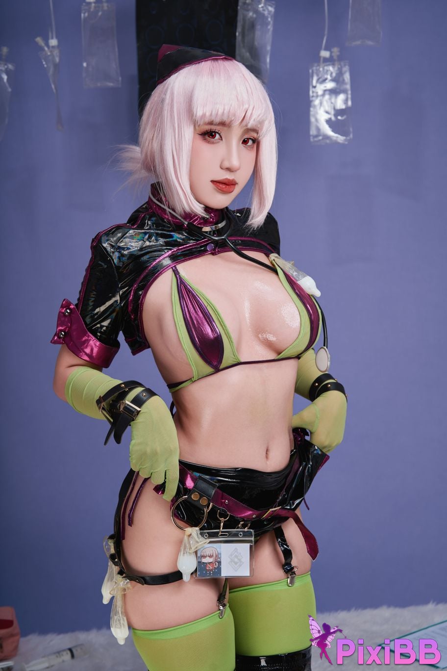 Cosplay PuyPuy Nightingale Halloween PixiBB.COM 012