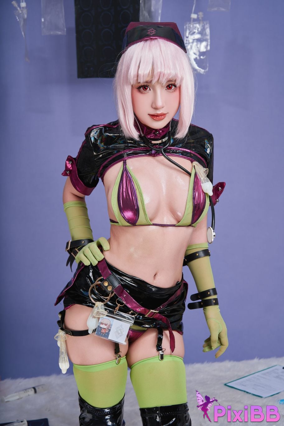 Cosplay PuyPuy Nightingale Halloween PixiBB.COM 013
