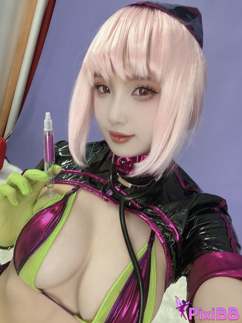 Cosplay PuyPuy Nightingale Halloween PixiBB.COM 062