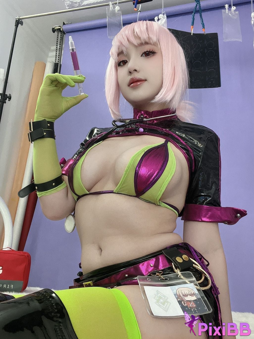 Cosplay PuyPuy Nightingale Halloween PixiBB.COM 064