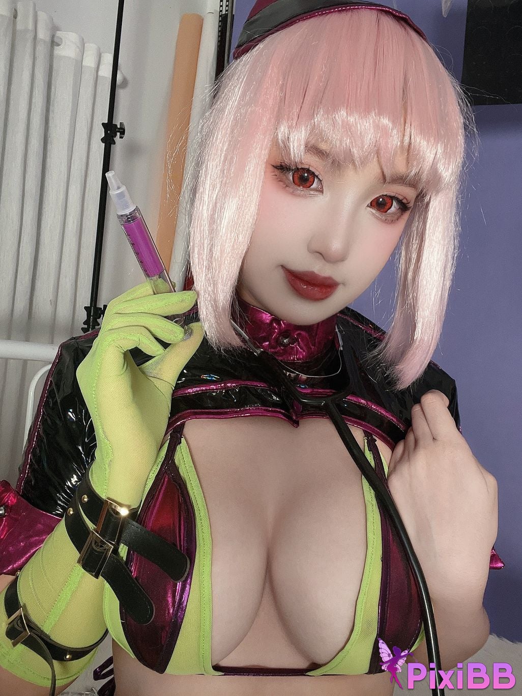 Cosplay PuyPuy Nightingale Halloween PixiBB.COM 078