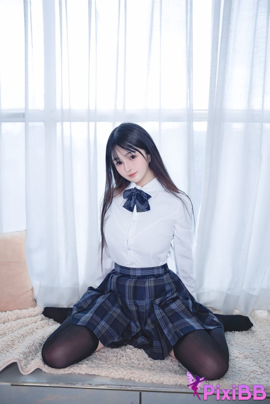 Cosplayer Sakurai Nene JK uniform PixiBB.COM 059