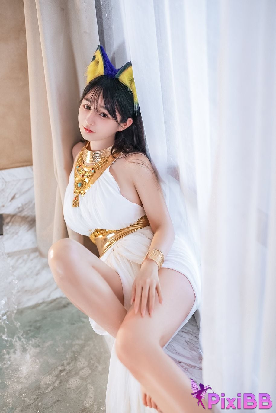 Cosplayer Sakurai Nene White Cat Girl PixiBB.COM 011