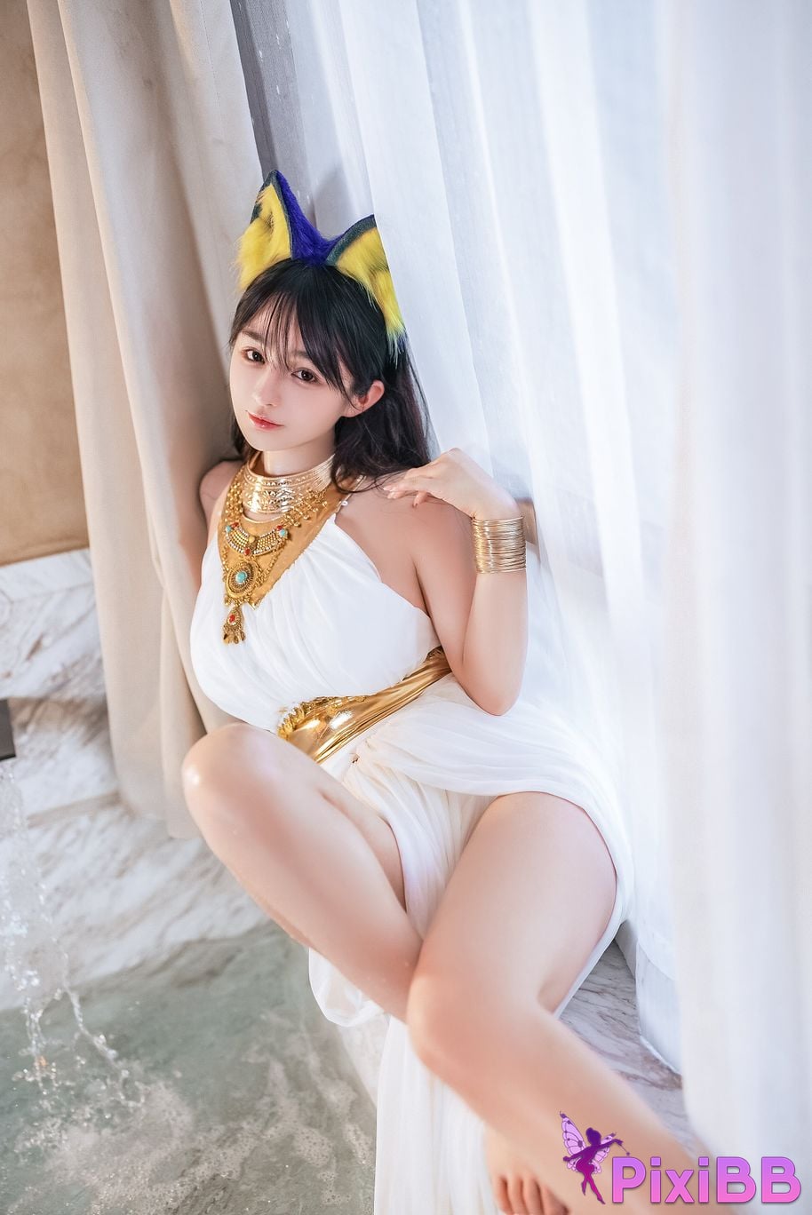 Cosplayer Sakurai Nene White Cat Girl PixiBB.COM 012