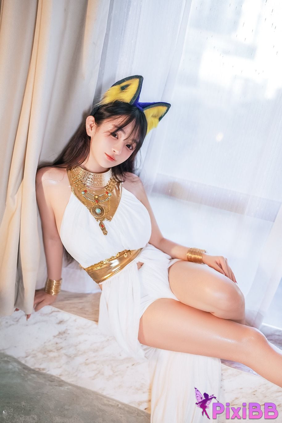 Cosplayer Sakurai Nene White Cat Girl PixiBB.COM 013