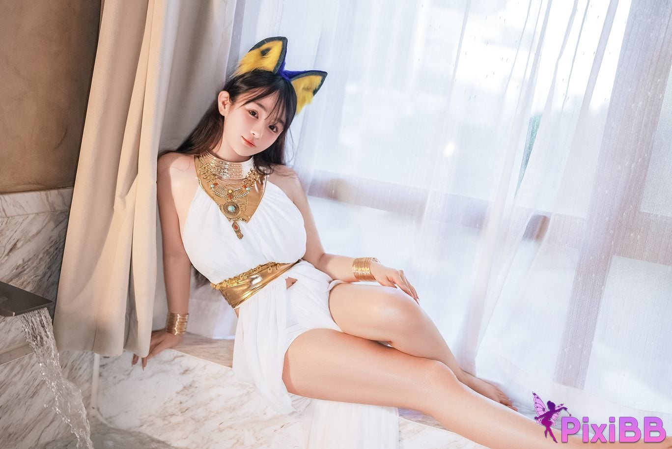 Cosplayer Sakurai Nene White Cat Girl PixiBB.COM 014