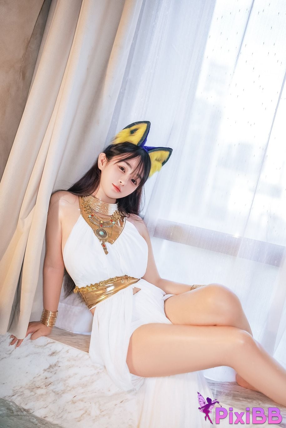 Cosplayer Sakurai Nene White Cat Girl PixiBB.COM 015