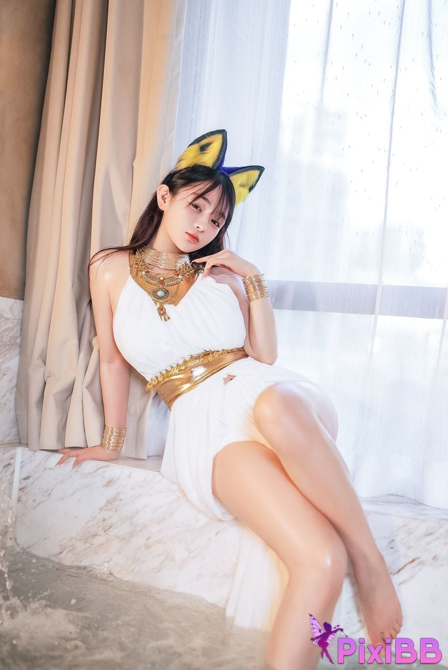 Cosplayer Sakurai Nene White Cat Girl PixiBB.COM 016