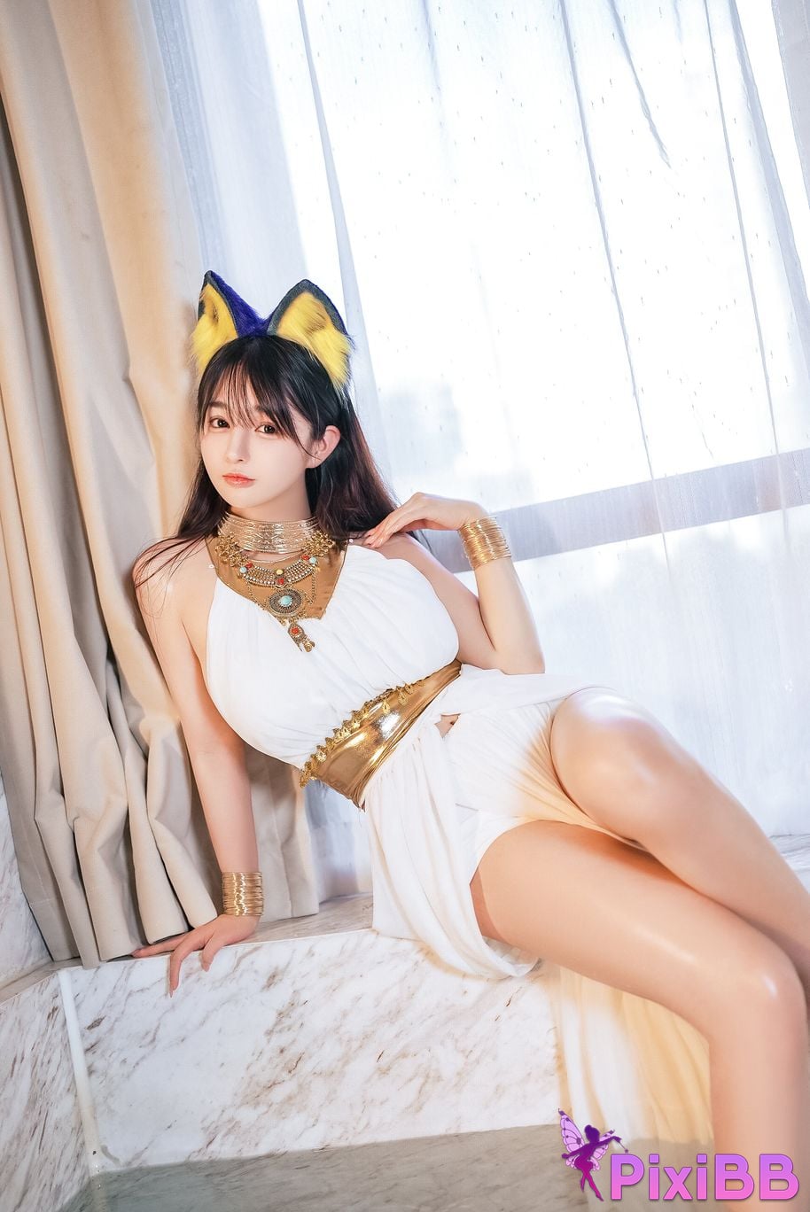 Cosplayer Sakurai Nene White Cat Girl PixiBB.COM 018