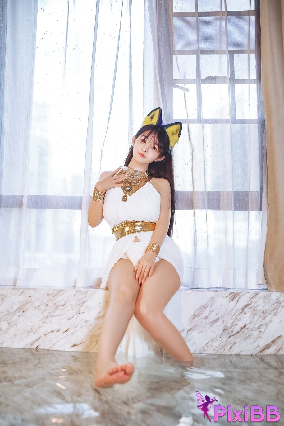 Cosplayer Sakurai Nene White Cat Girl PixiBB.COM 020