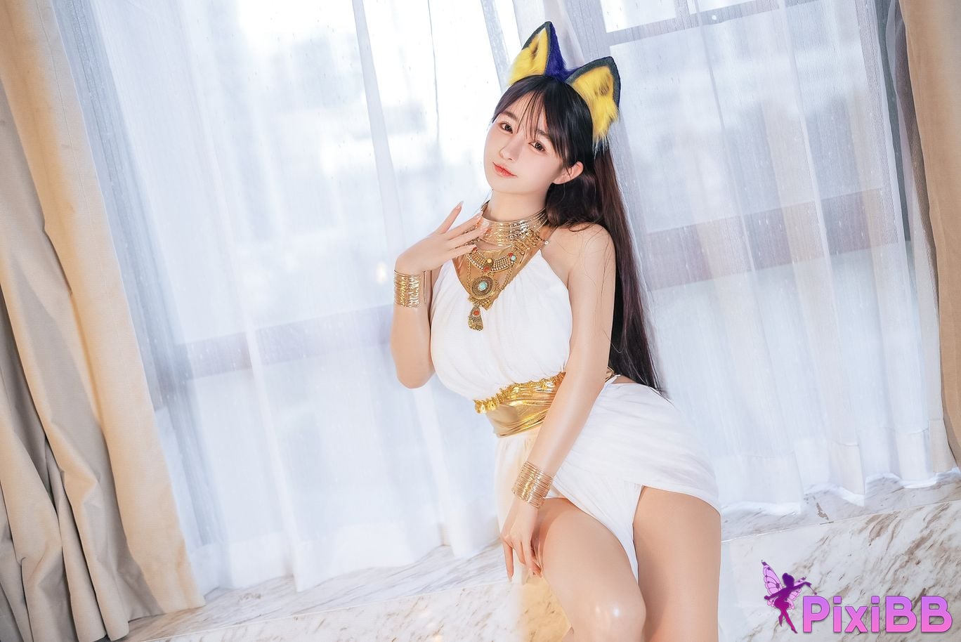 Cosplayer Sakurai Nene White Cat Girl PixiBB.COM 021