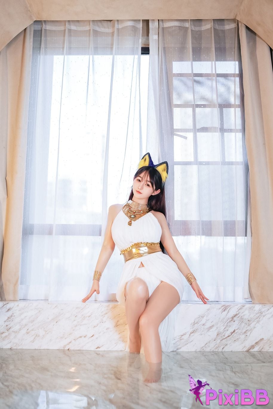 Cosplayer Sakurai Nene White Cat Girl PixiBB.COM 023