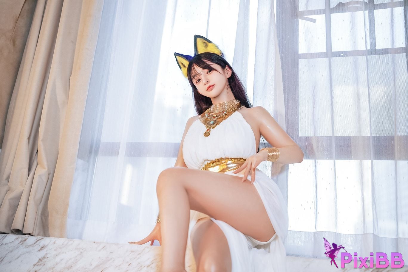 Cosplayer Sakurai Nene White Cat Girl PixiBB.COM 027