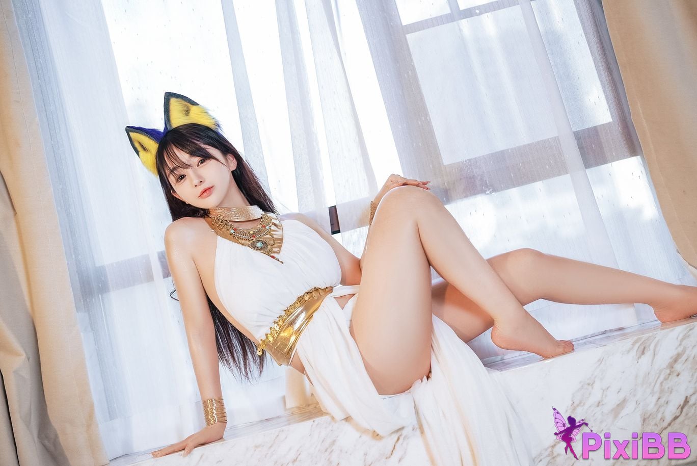 Cosplayer Sakurai Nene White Cat Girl PixiBB.COM 031