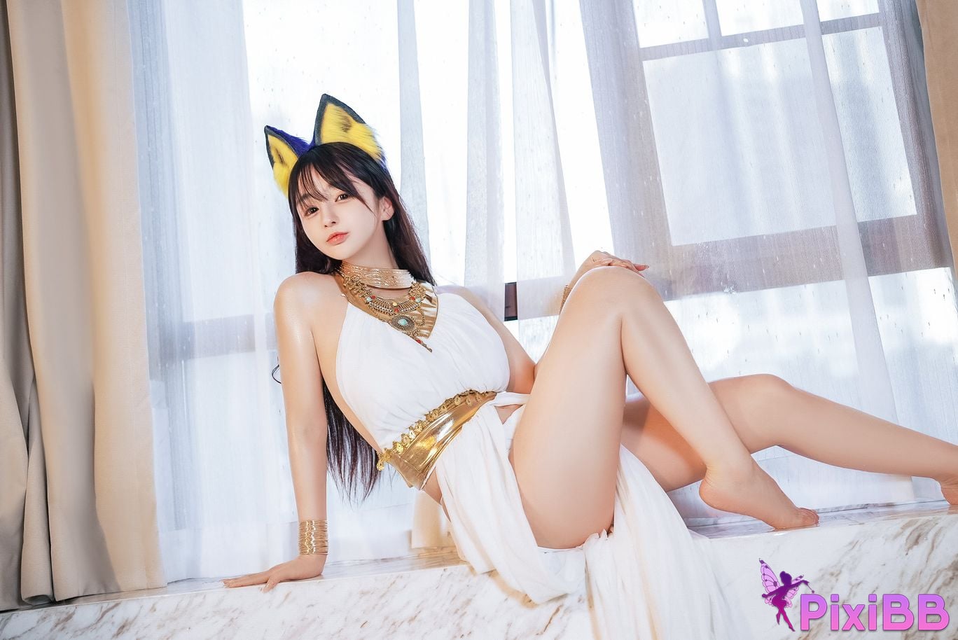 Cosplayer Sakurai Nene White Cat Girl PixiBB.COM 032