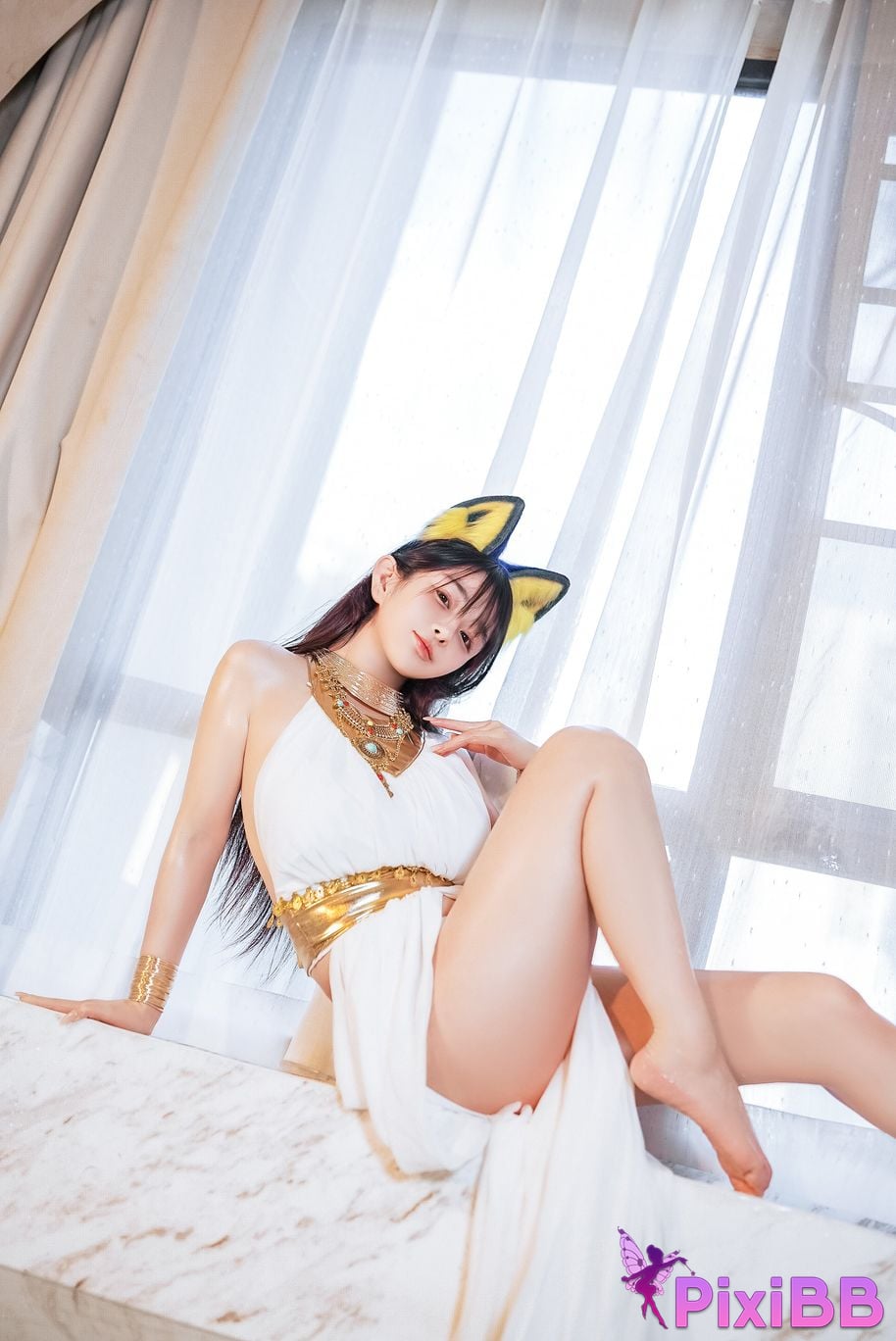 Cosplayer Sakurai Nene White Cat Girl PixiBB.COM 034