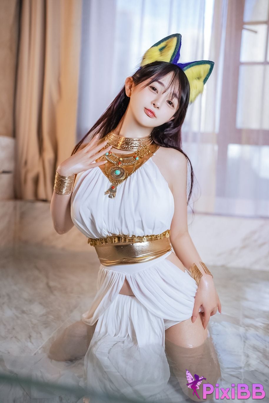 Cosplayer Sakurai Nene White Cat Girl PixiBB.COM 036