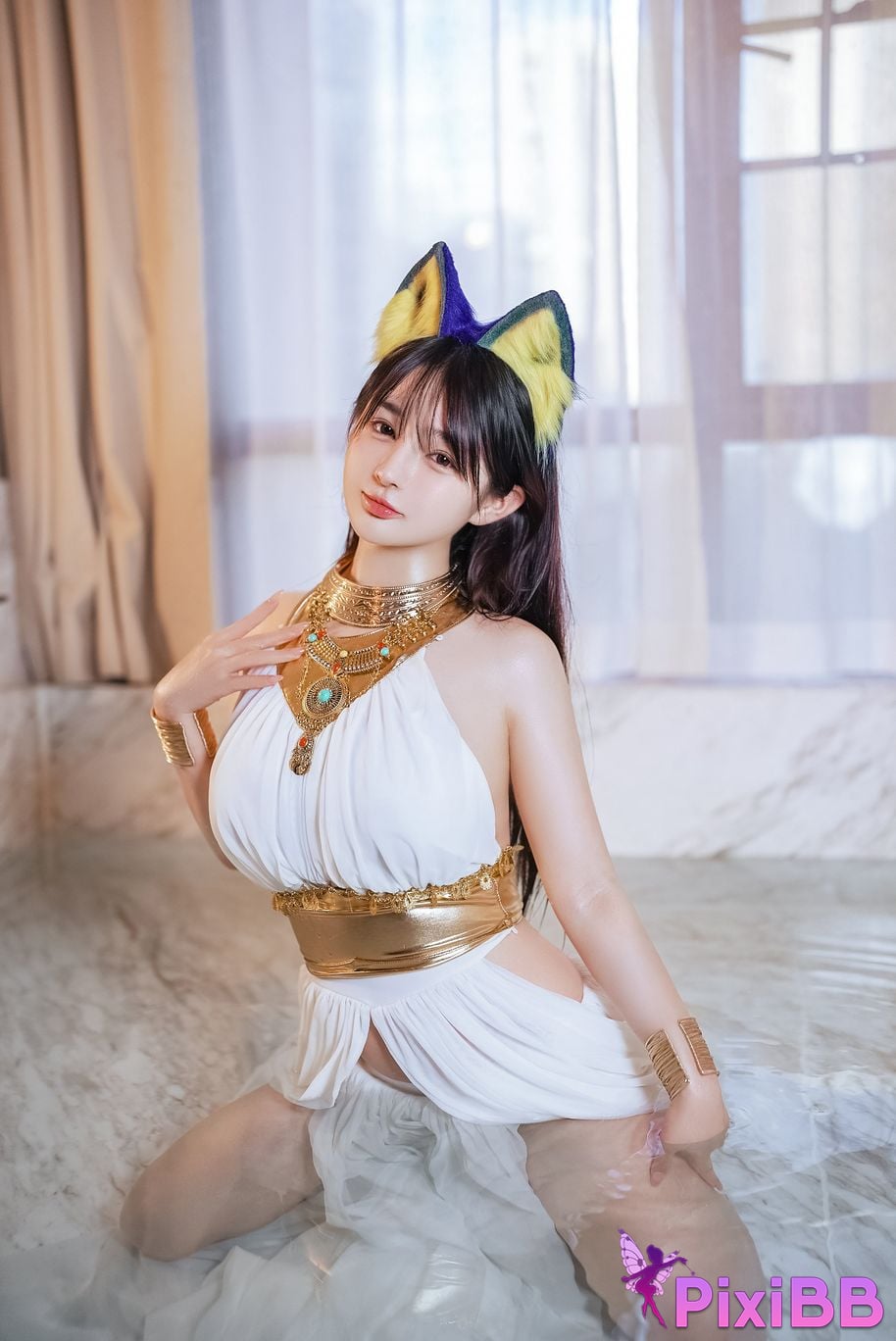 Cosplayer Sakurai Nene White Cat Girl PixiBB.COM 038