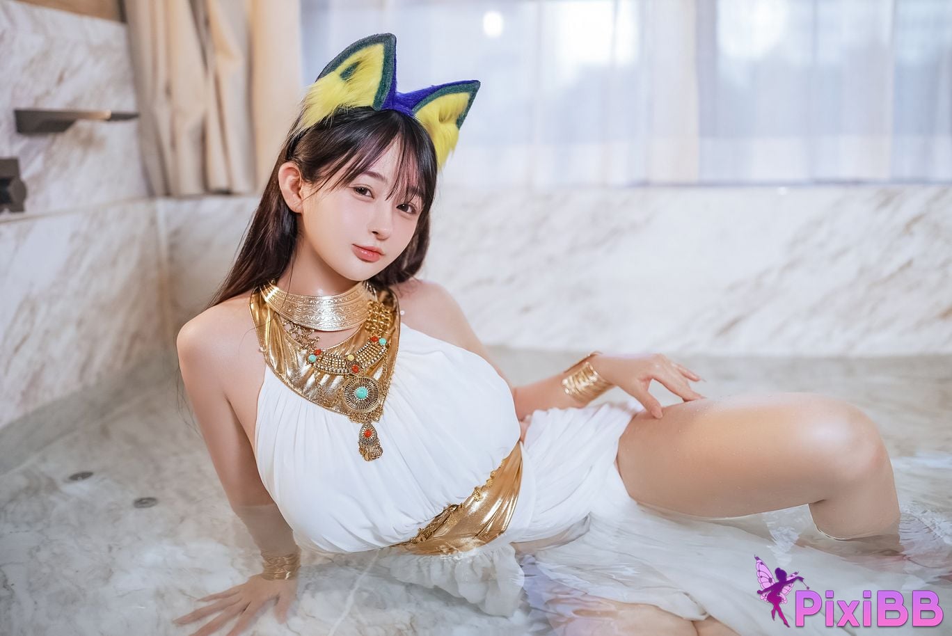 Cosplayer Sakurai Nene White Cat Girl PixiBB.COM 042