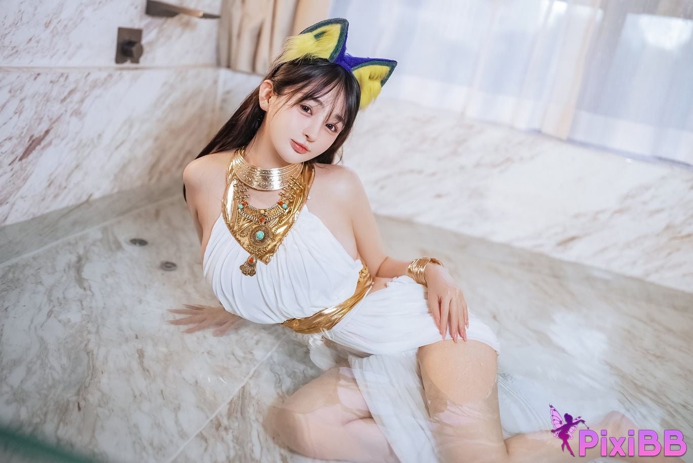 Cosplayer Sakurai Nene White Cat Girl PixiBB.COM 043