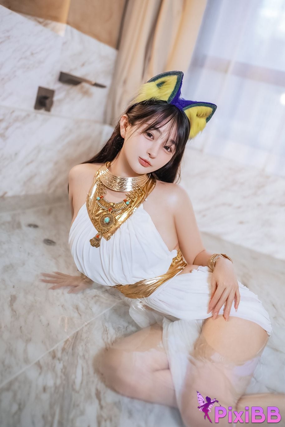 Cosplayer Sakurai Nene White Cat Girl PixiBB.COM 045