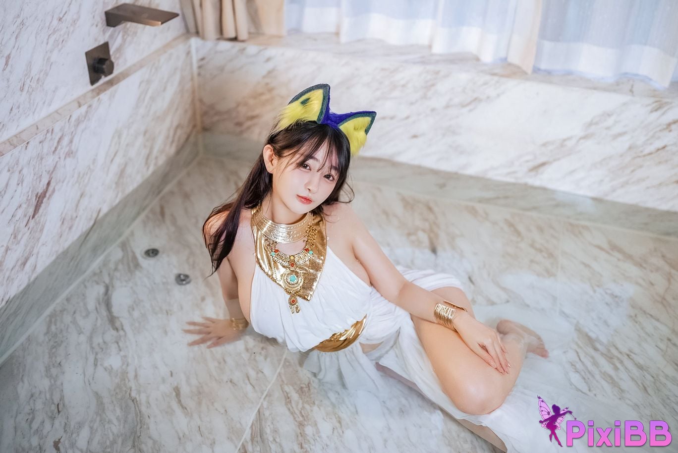 Cosplayer Sakurai Nene White Cat Girl PixiBB.COM 046