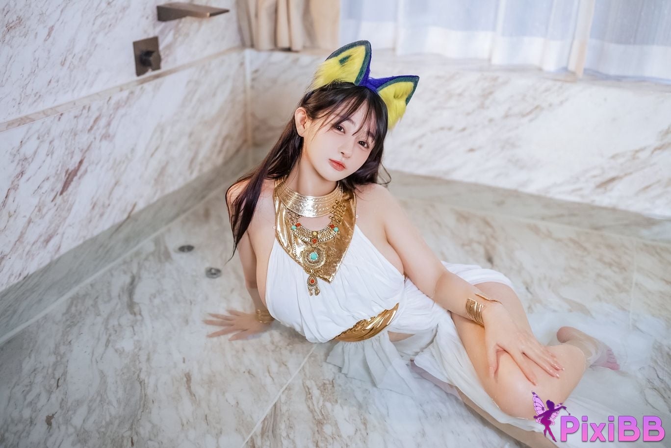 Cosplayer Sakurai Nene White Cat Girl PixiBB.COM 047