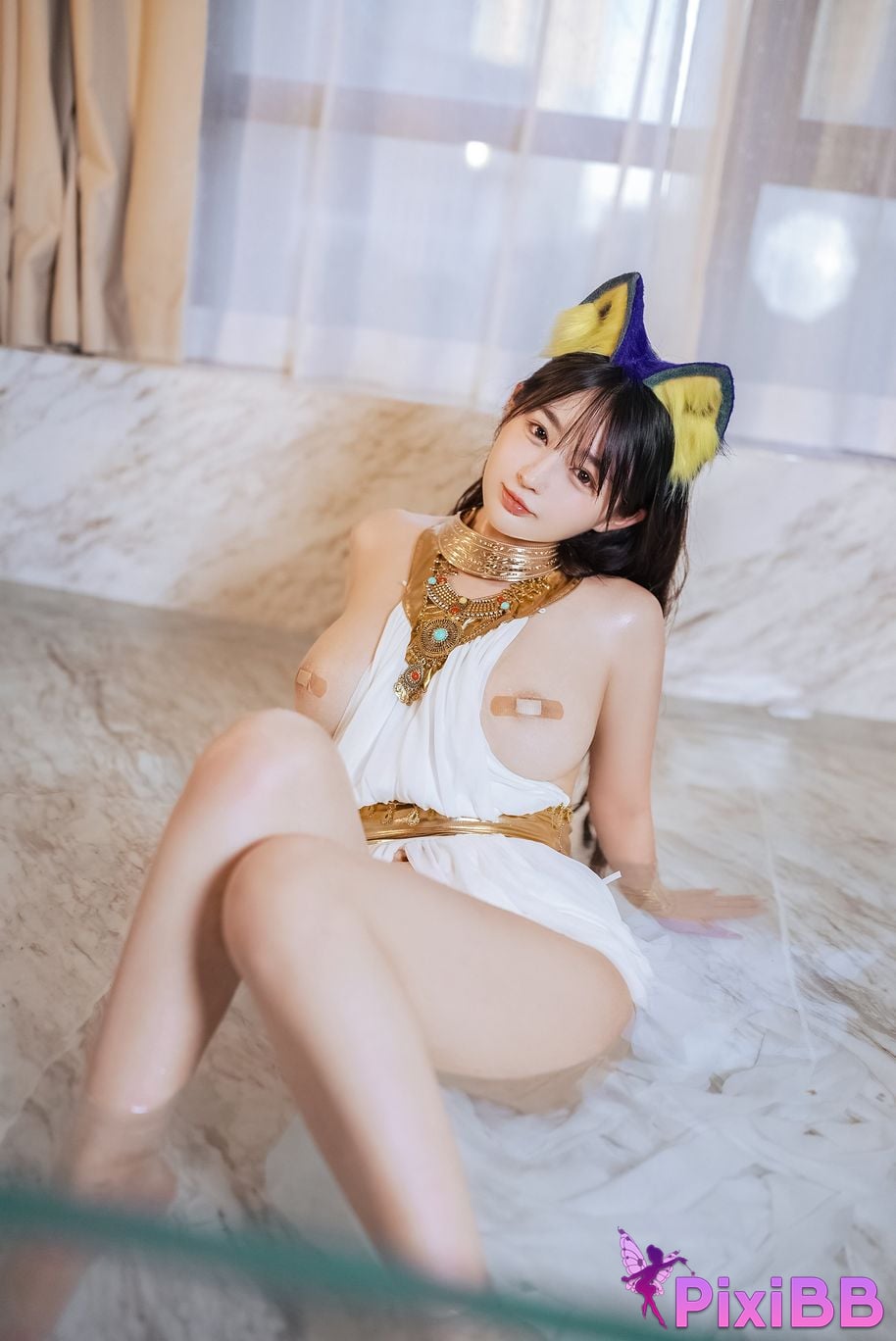 Cosplayer Sakurai Nene White Cat Girl PixiBB.COM 057