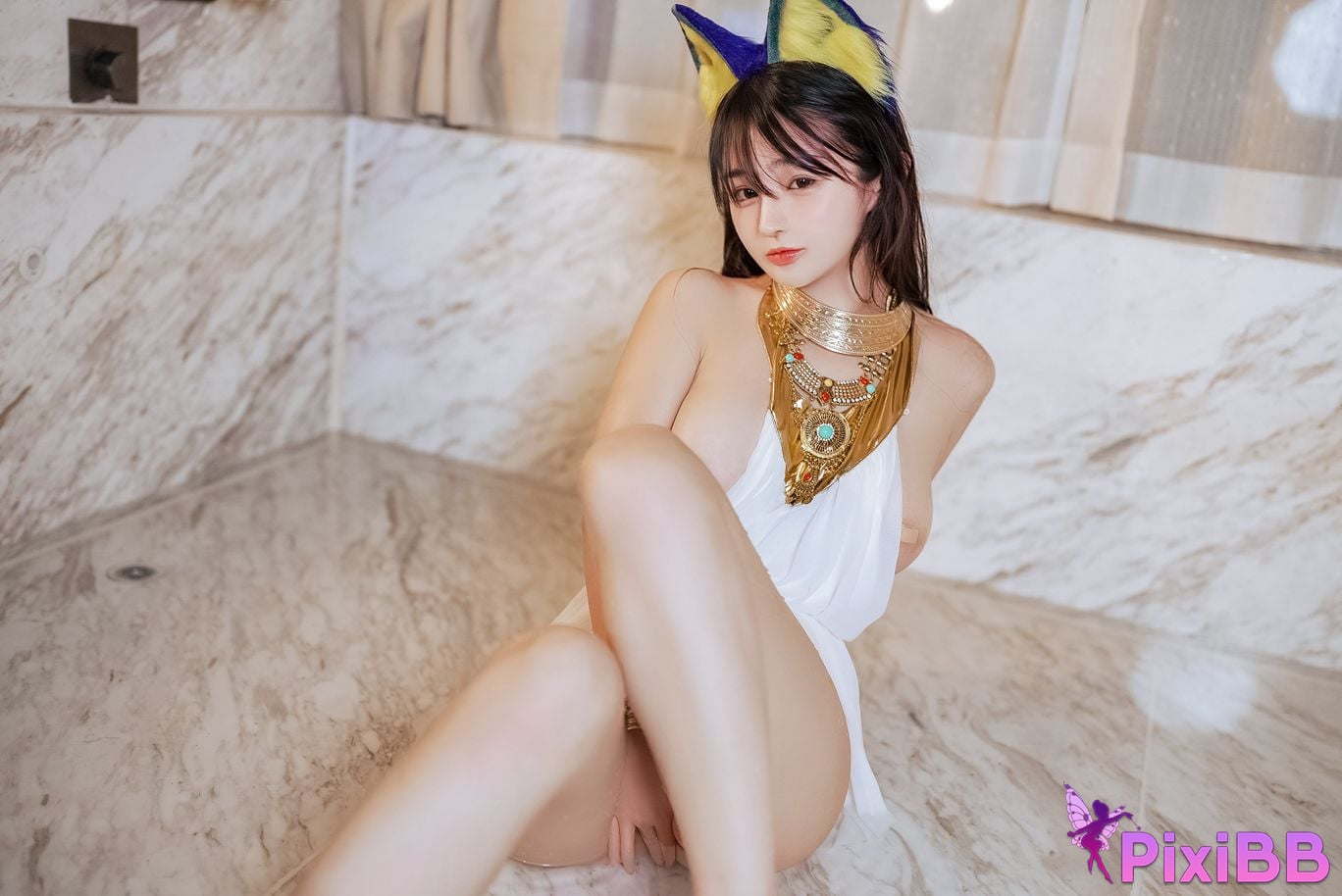 Cosplayer Sakurai Nene White Cat Girl PixiBB.COM 130