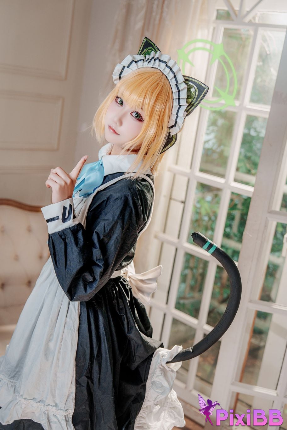 Cosplayer lunananya Azure Archives Talented Green PixiBB.COM 002