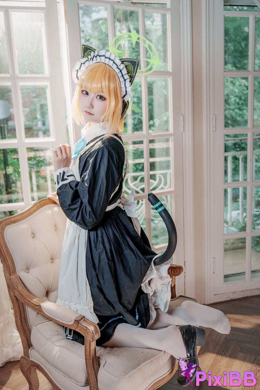 Cosplayer lunananya Azure Archives Talented Green PixiBB.COM 003