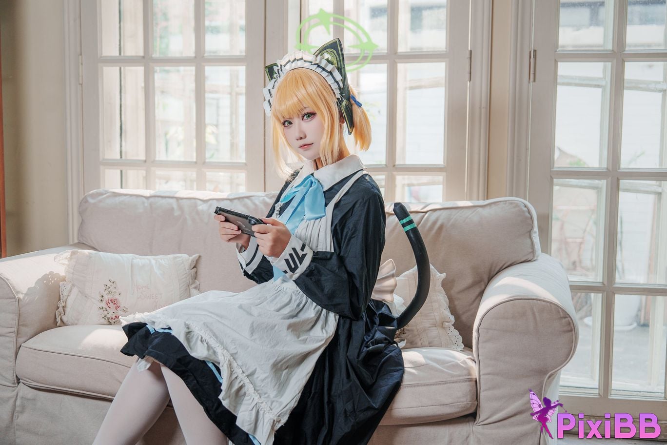 Cosplayer lunananya Azure Archives Talented Green PixiBB.COM 011