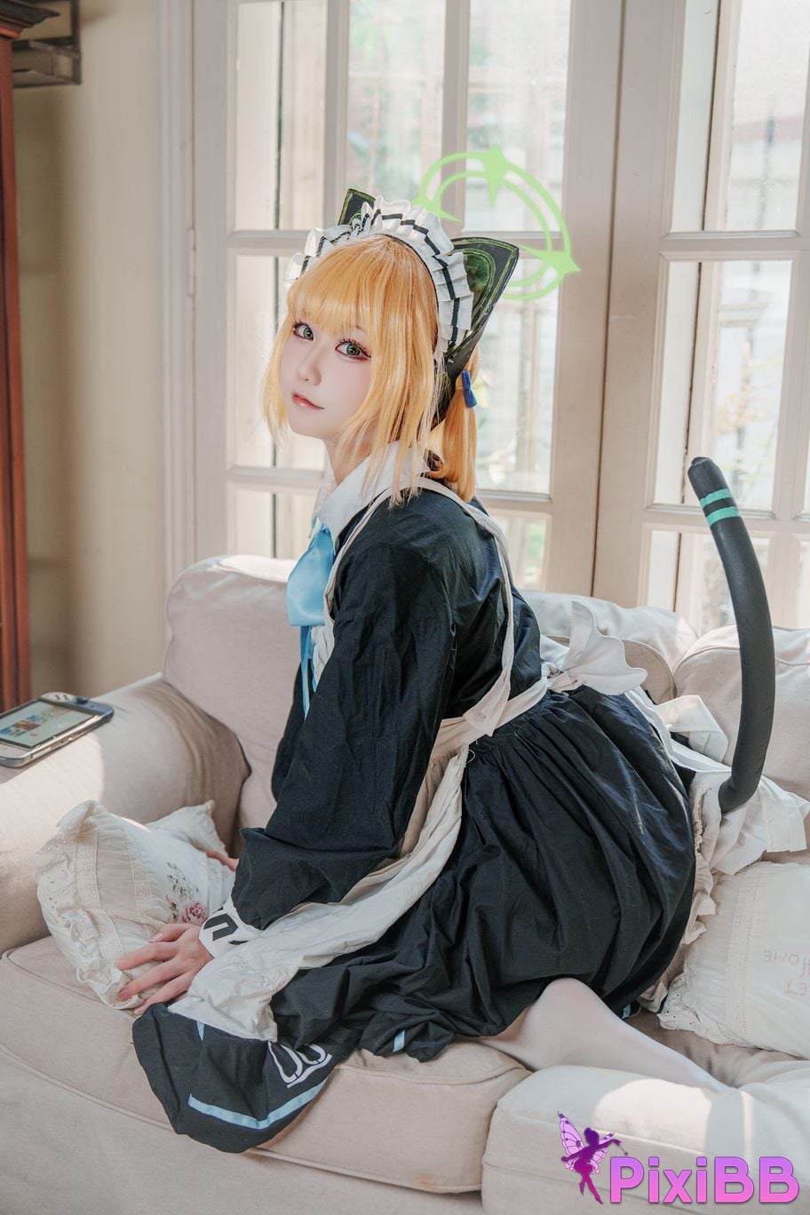 Cosplayer lunananya Azure Archives Talented Green PixiBB.COM 012