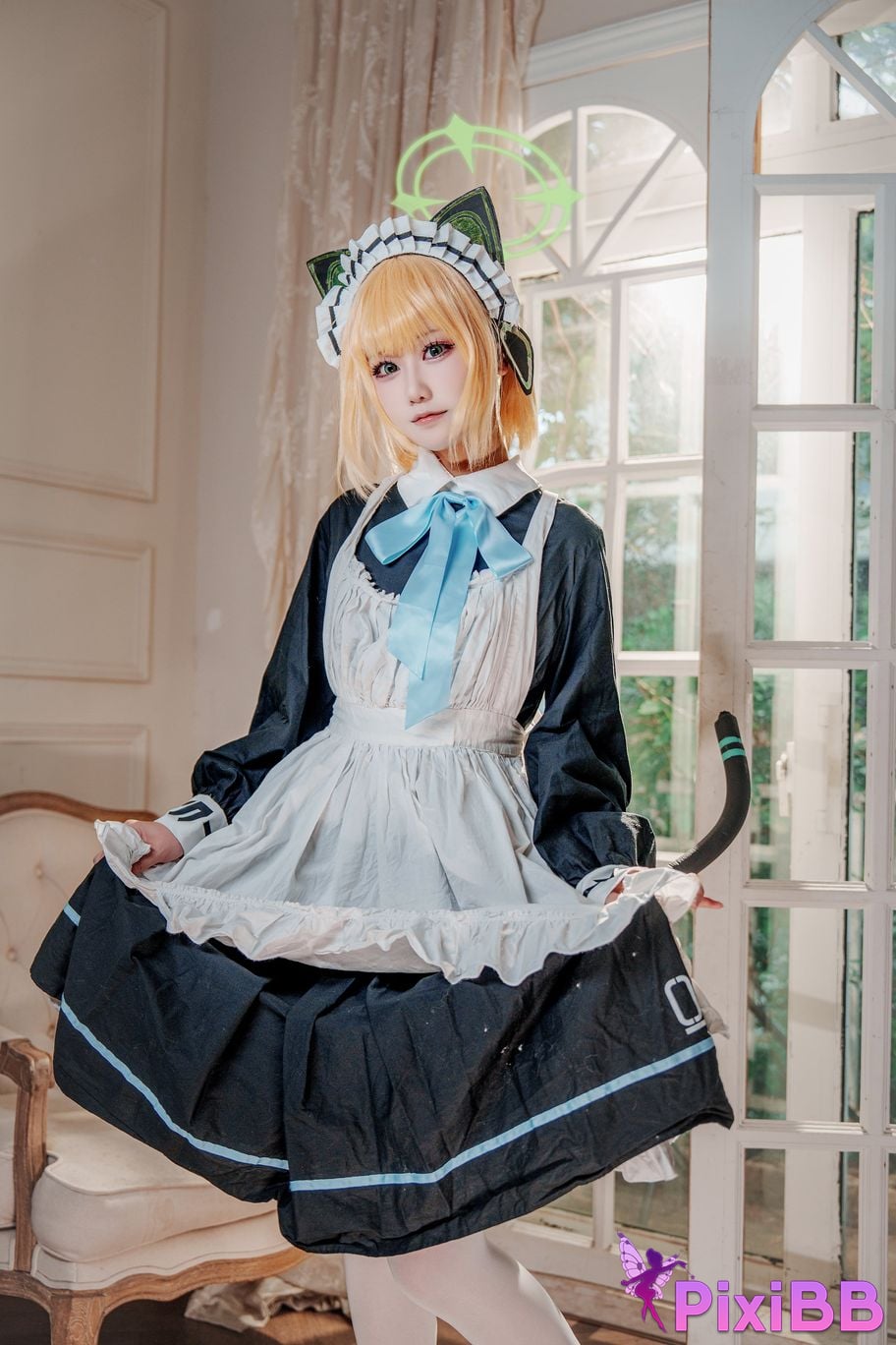 Cosplayer lunananya Azure Archives Talented Green PixiBB.COM 014