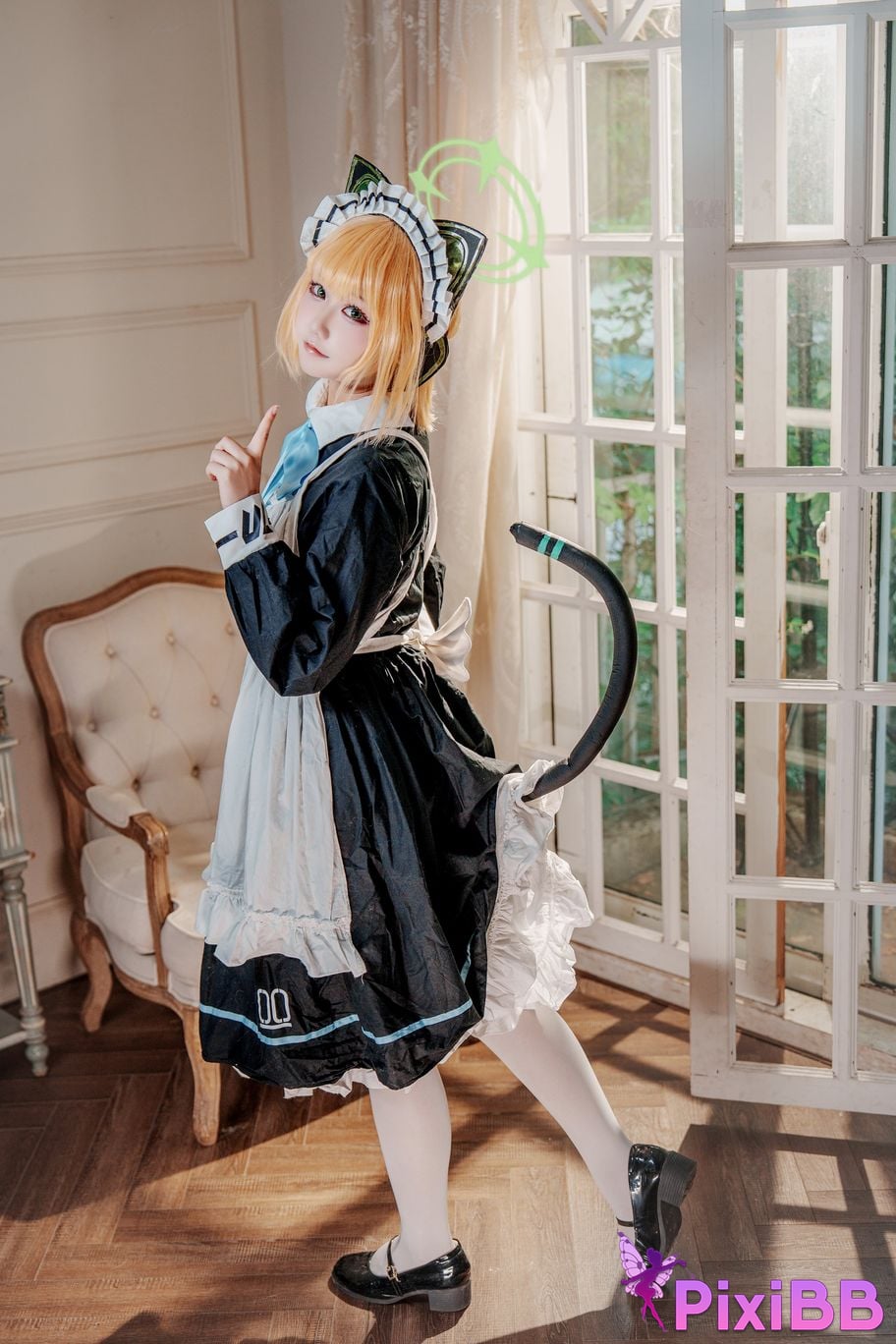 Cosplayer lunananya Azure Archives Talented Green PixiBB.COM 015