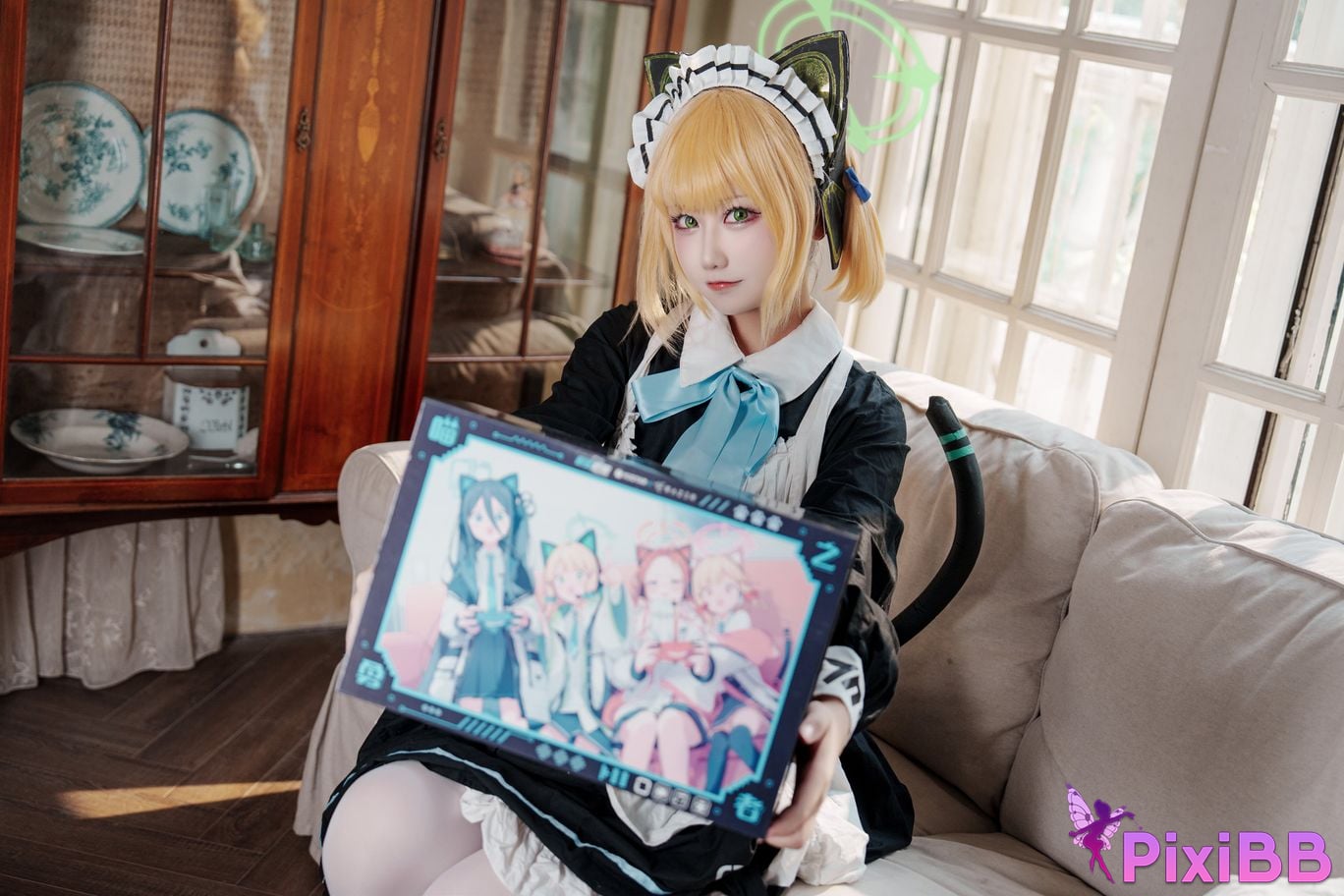 Cosplayer lunananya Azure Archives Talented Green PixiBB.COM 021