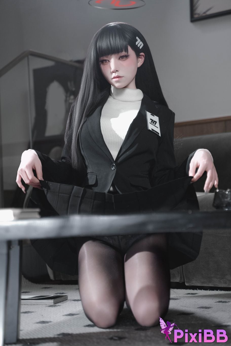 Cosplayer Shuangmu Fusu Painting materials Rion Moon PixiBB.COM 002