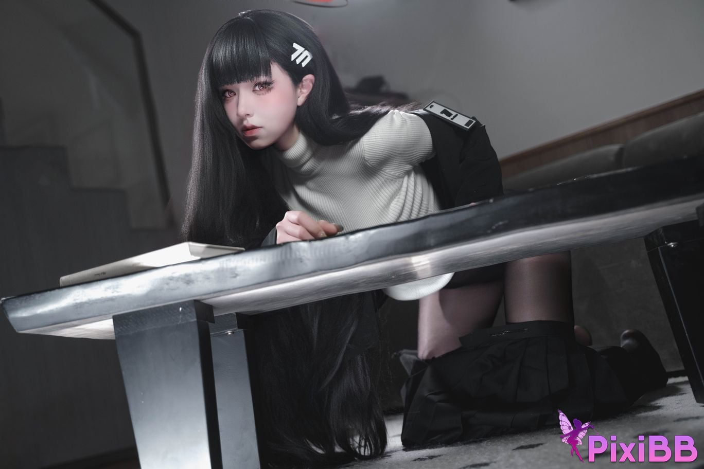 Cosplayer Shuangmu Fusu Painting materials Rion Moon PixiBB.COM 004