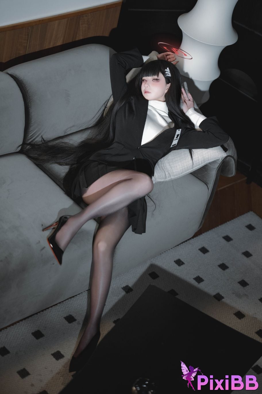 Cosplayer Shuangmu Fusu Painting materials Rion Moon PixiBB.COM 034