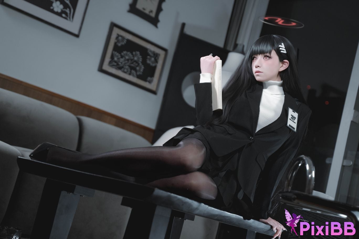 Cosplayer Shuangmu Fusu Painting materials Rion Moon PixiBB.COM 056