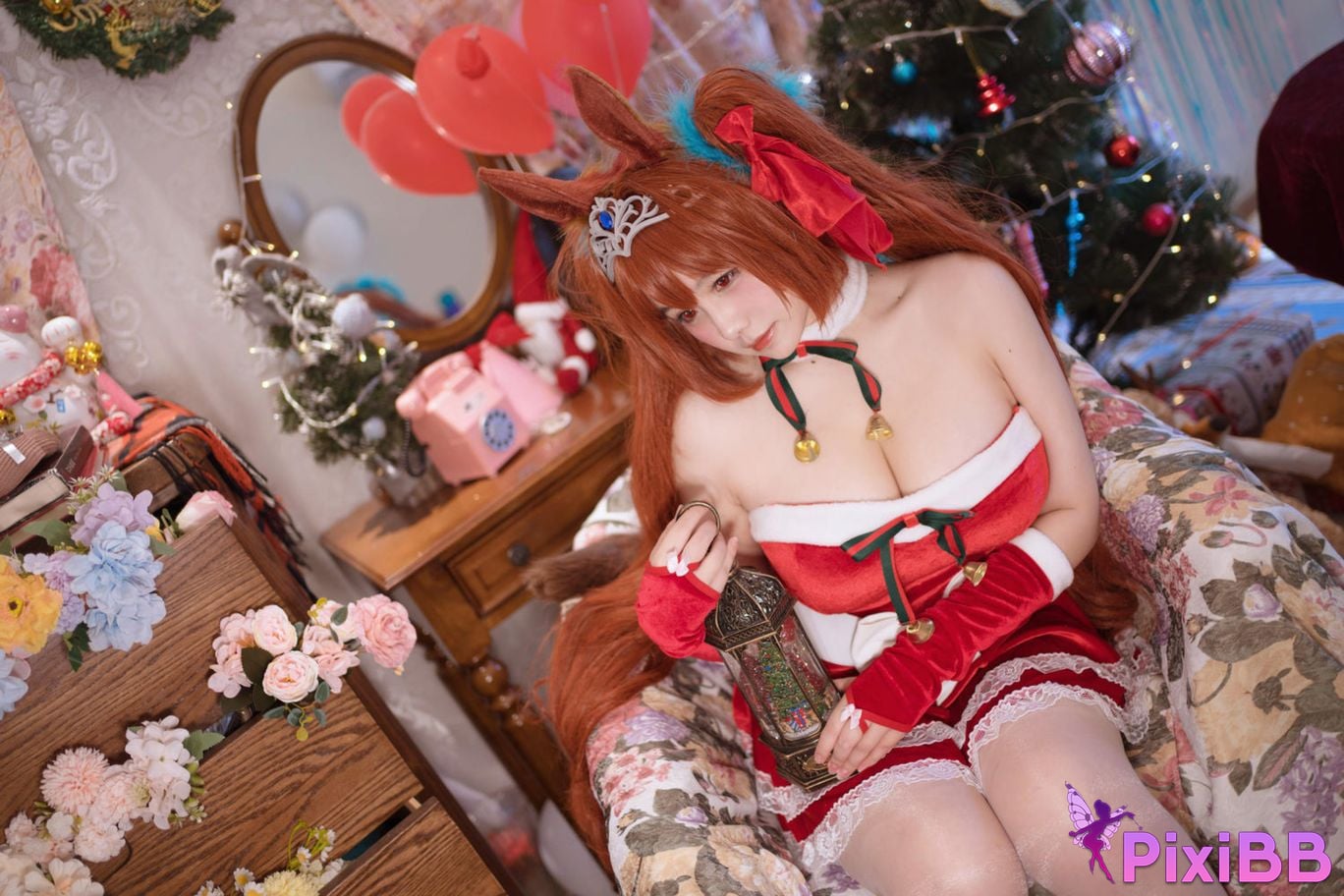 Cosplay Ah Ban is very happy today Horse Racing Girl Y a m t o A k i h e . C r s n S F l g N PixiBB.COM 003