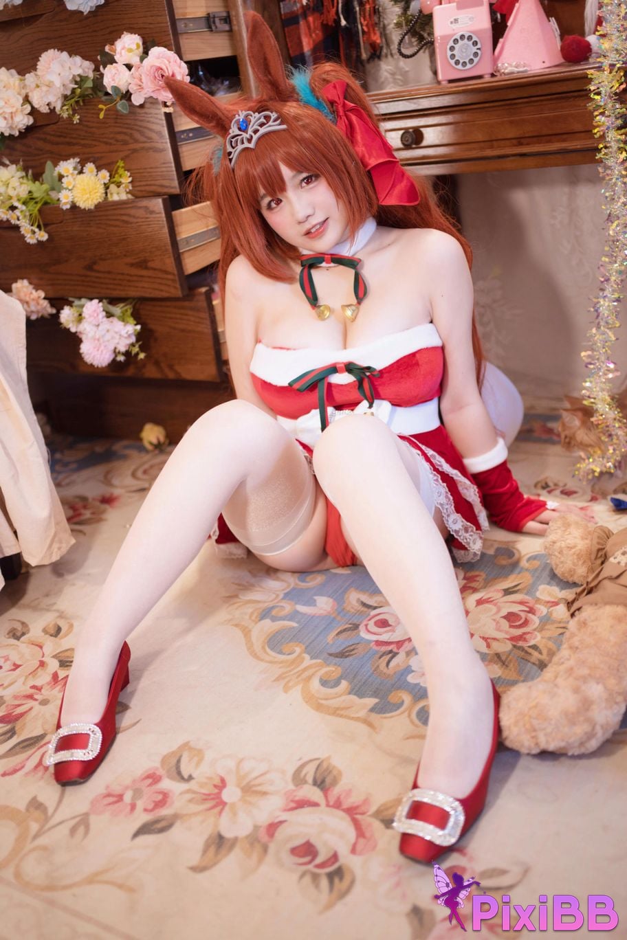 Cosplay Ah Ban is very happy today Horse Racing Girl Y a m t o A k i h e . C r s n S F l g N PixiBB.COM 013