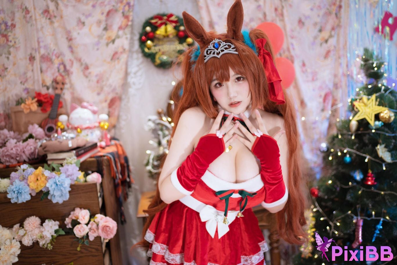 Cosplay Ah Ban is very happy today Horse Racing Girl Y a m t o A k i h e . C r s n S F l g N PixiBB.COM 018