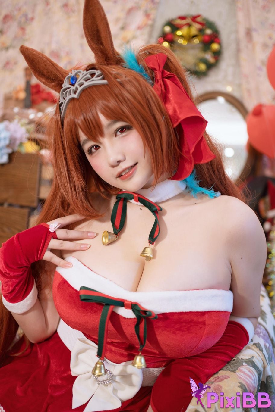 Cosplay Ah Ban is very happy today Horse Racing Girl Y a m t o A k i h e . C r s n S F l g N PixiBB.COM 029