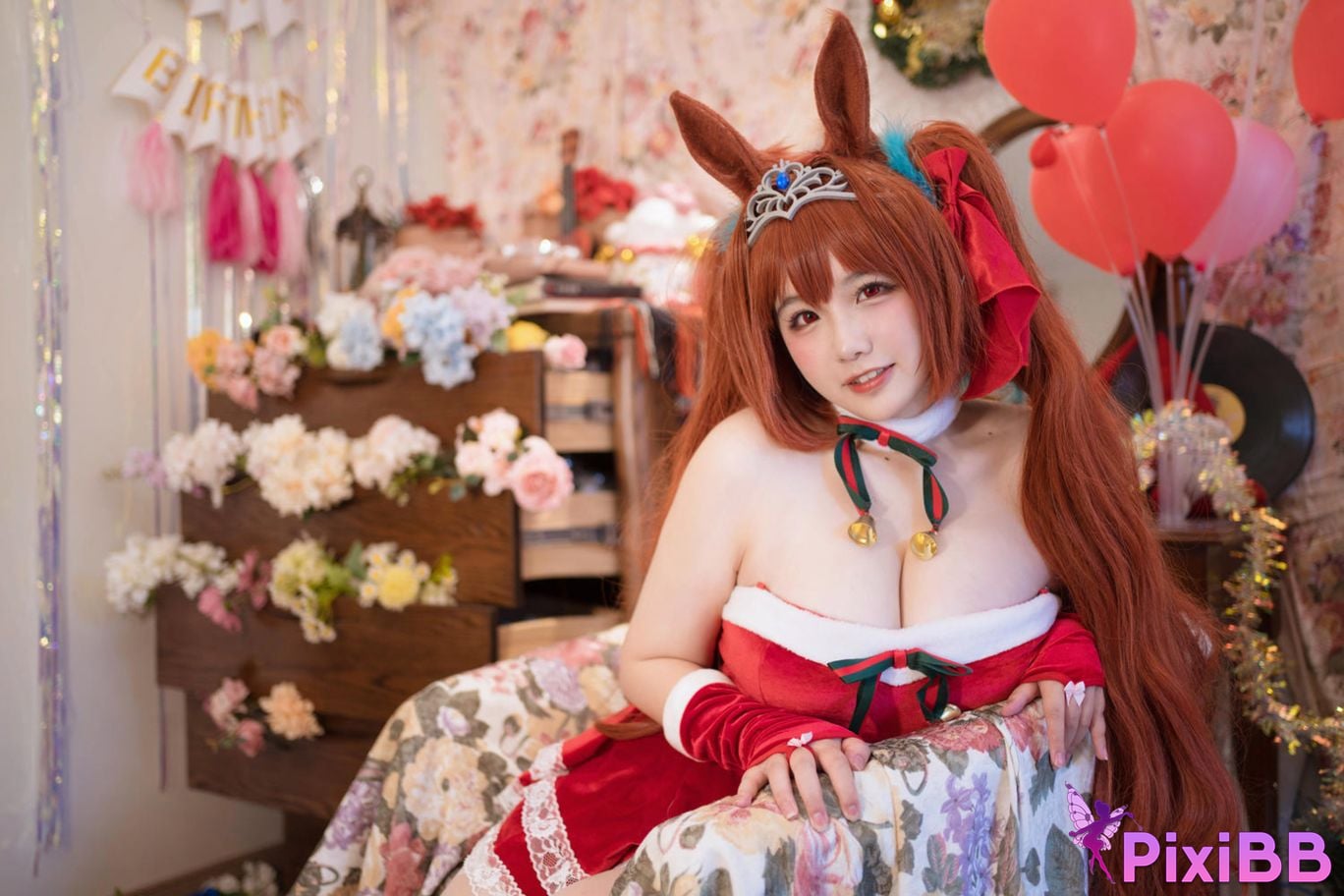 Cosplay Ah Ban is very happy today Horse Racing Girl Y a m t o A k i h e . C r s n S F l g N PixiBB.COM 045