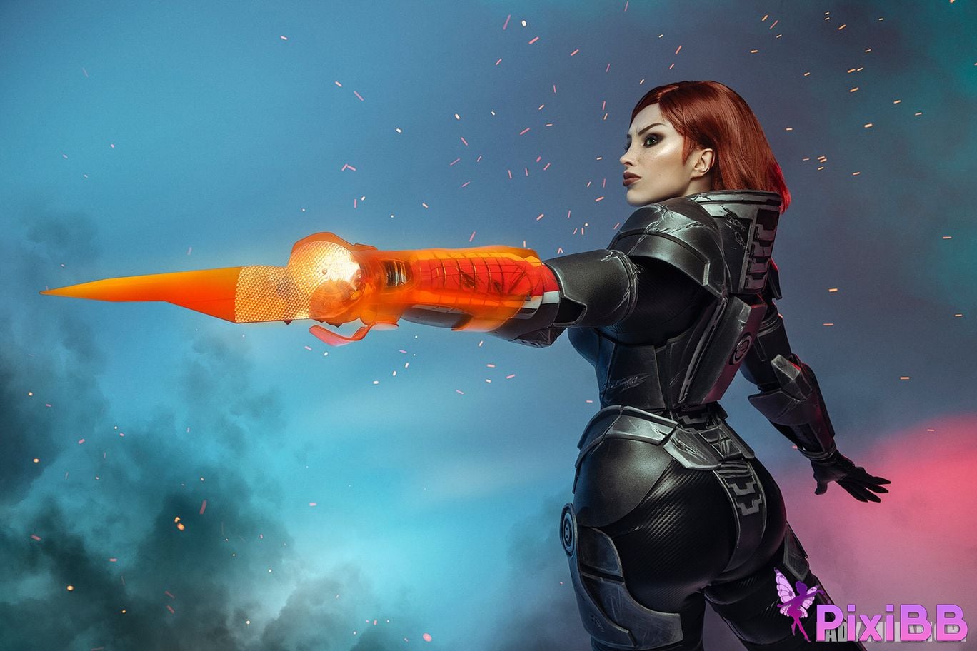 Lady Melamori Commander Shepard PixiBB.COM 2