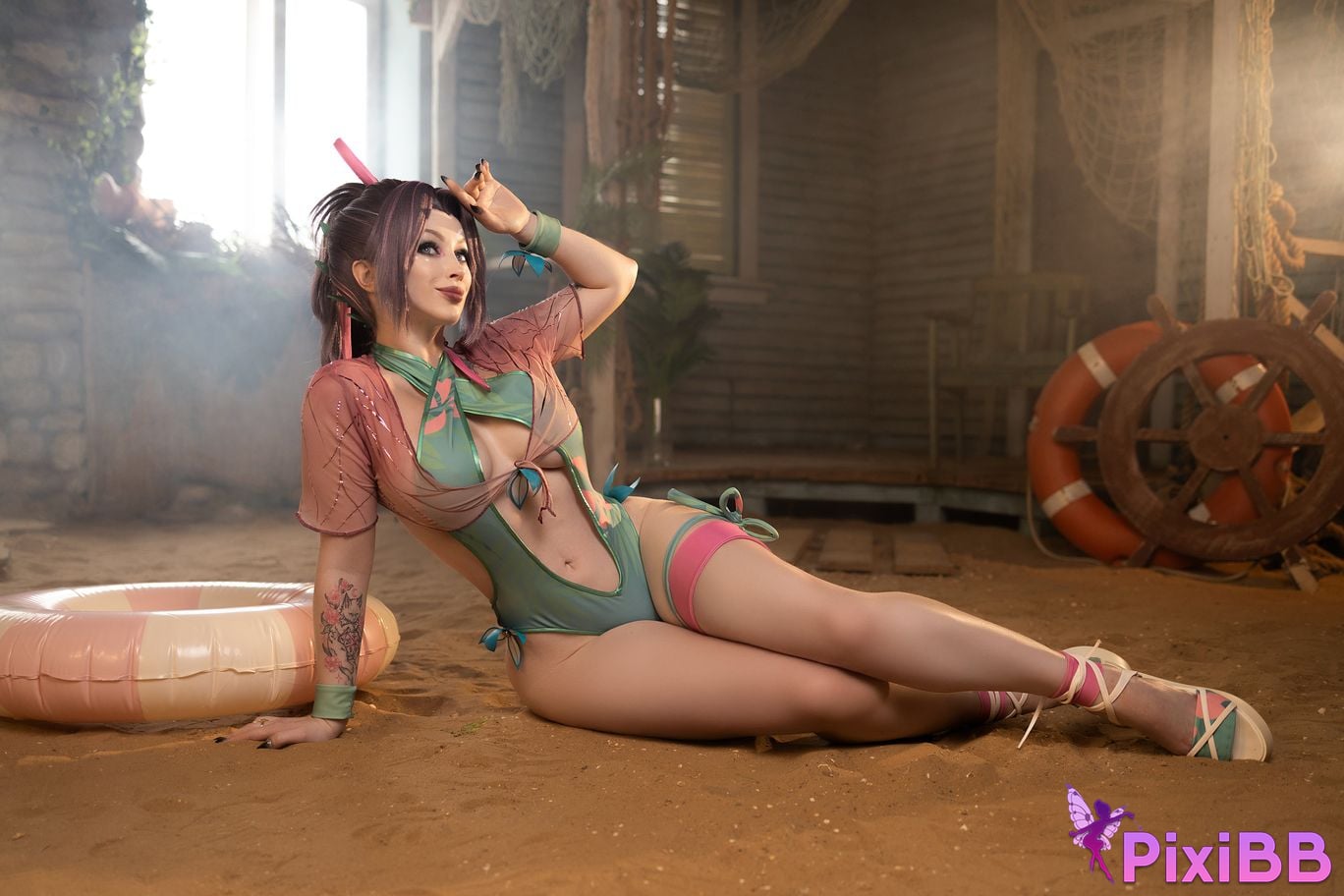 Lady Melamori Summer Psylocke PixiBB.COM 14