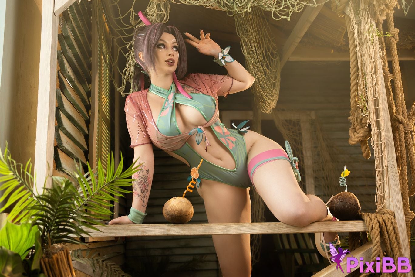 Lady Melamori Summer Psylocke PixiBB.COM 5