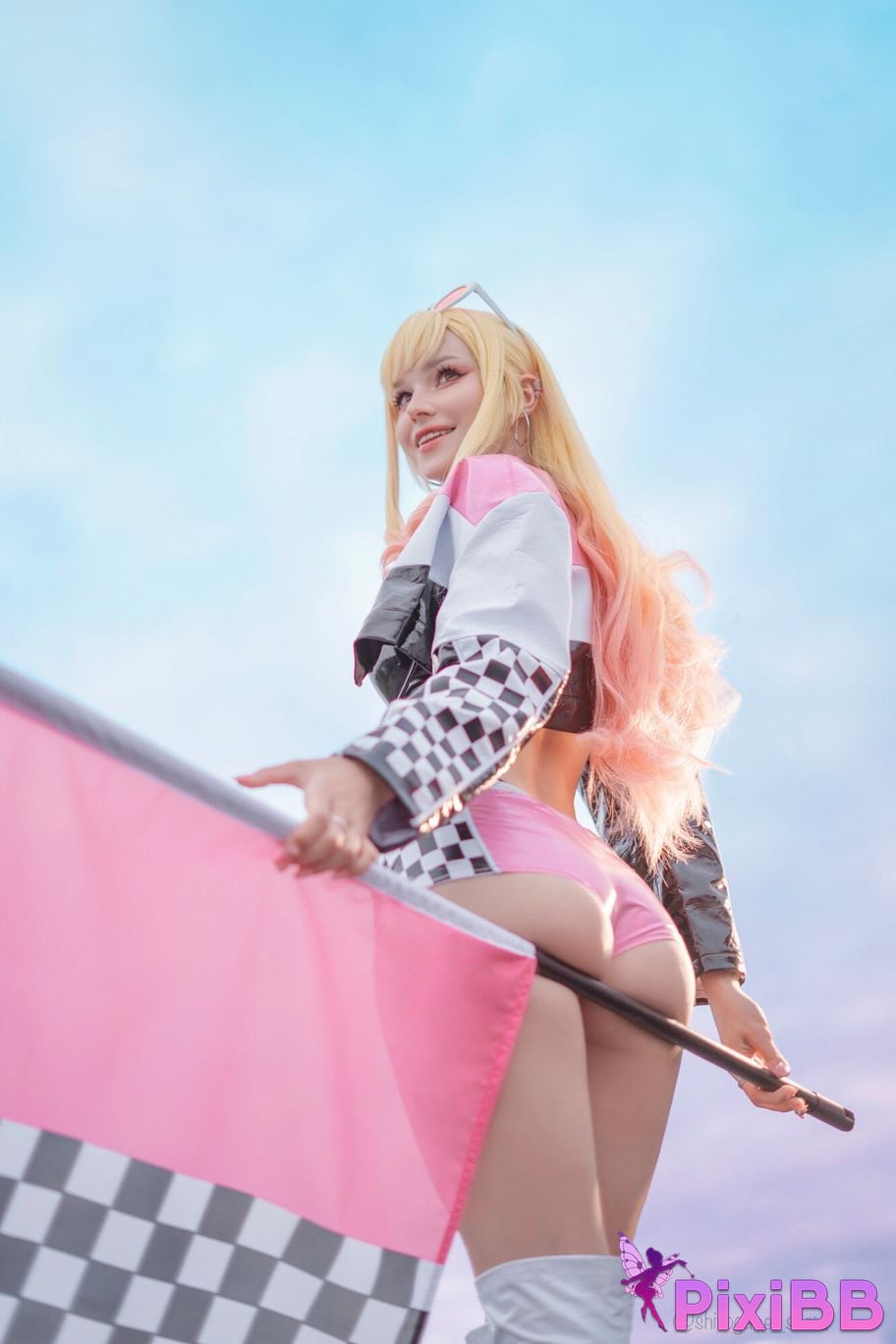 Shirogane sama Marin Kitagawa Race Queen PixiBB.COM